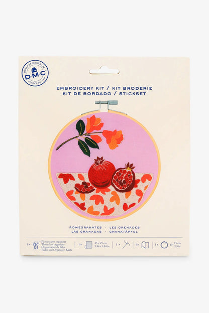 Granatapfel - Stickset Niveau mittel Anchor