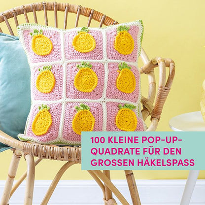 3D Granny Squares häkeln Topp
