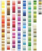 Anchor Stickgarn Sticktwist Farben 01043 - 09575 Anchor