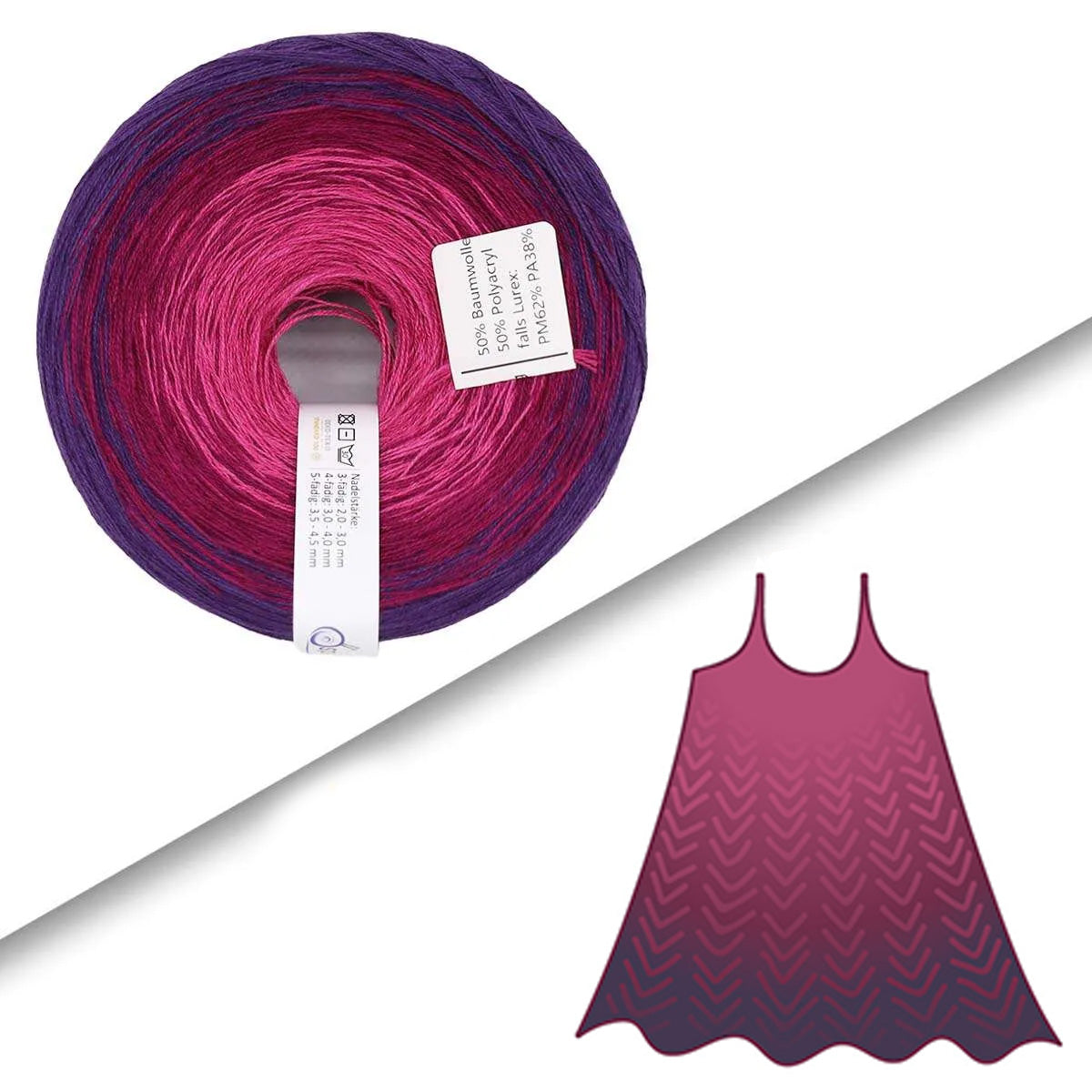 Mulberry Summer Kleid Tunesisches Häkelset SparWolle