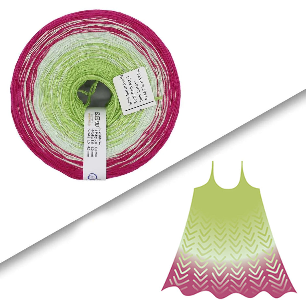Mulberry Summer Kleid Tunesisches Häkelset SparWolle