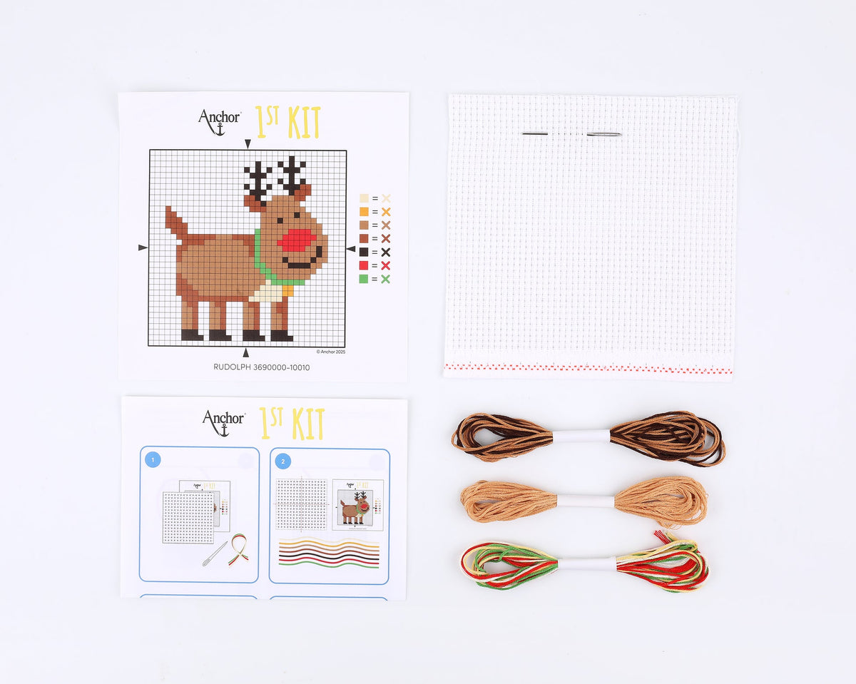 Anchor Rudolph Stickset – Stickmotiv im Detail