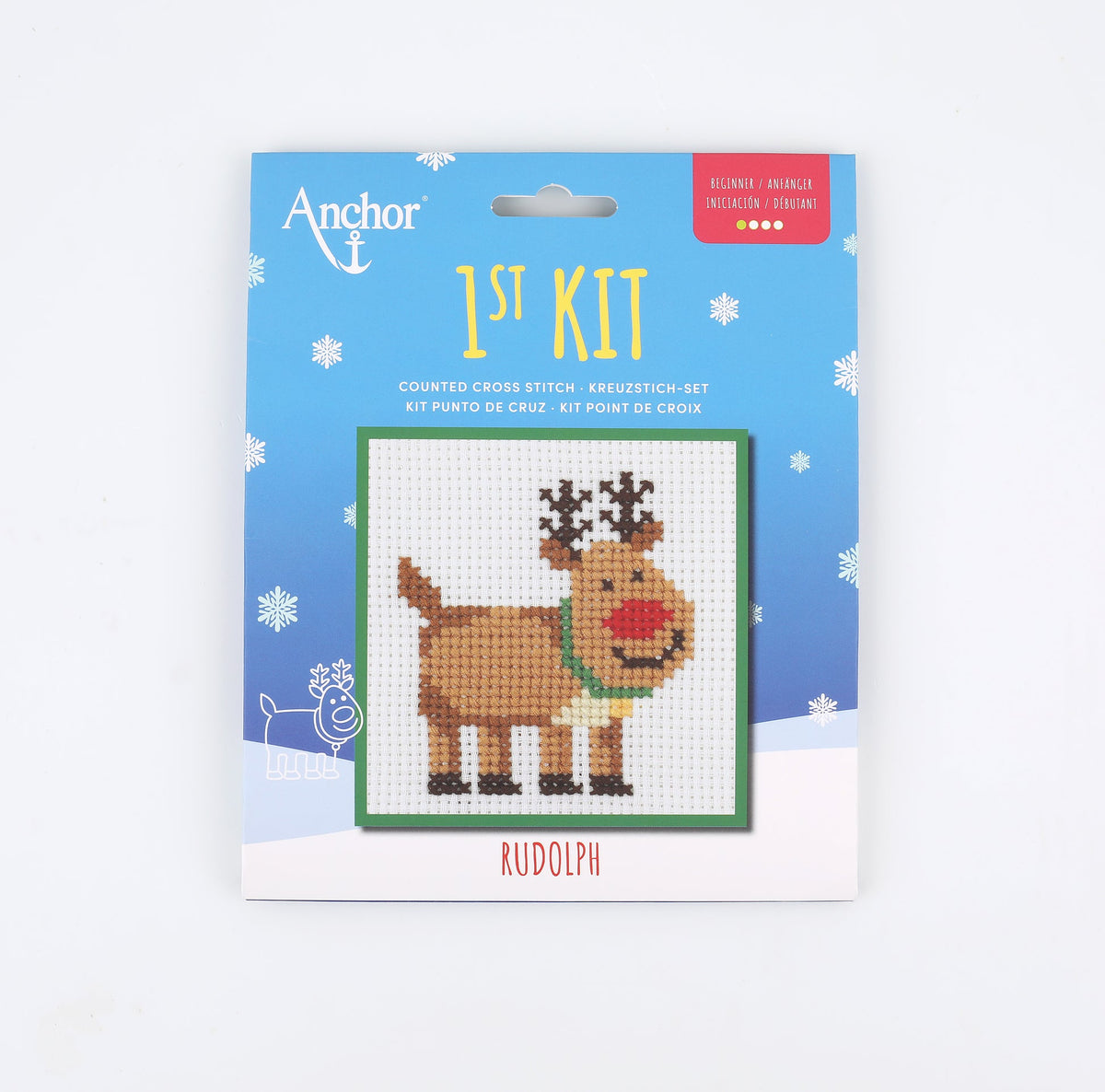 Anchor Rudolph Stickset – Setinhalt und Anleitung