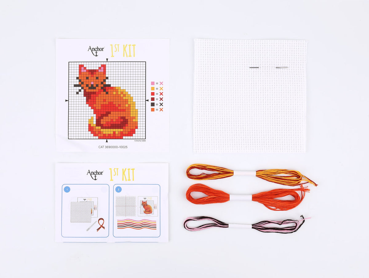 Anchor Cat Stickset – Setinhalt und Anleitung