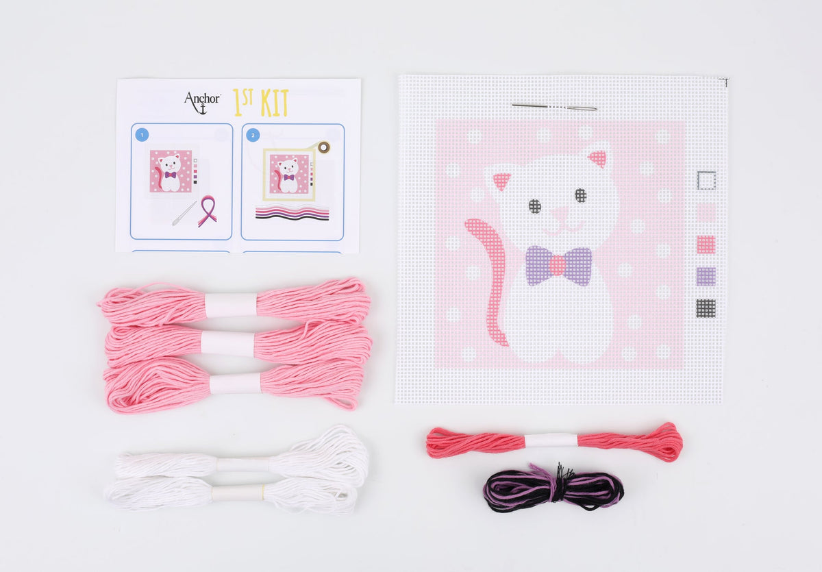 Anchor Cute Kitty Stickset – Setinhalt und Anleitung