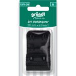 Gründl BH-Verlängerer, schwarz 38mm
