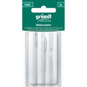 Gründl Webnadeln, 70/60/46cm, Metall