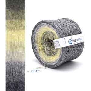 Bobbel Farbverlauf, 50% Baumwolle Sanfter Verlauf