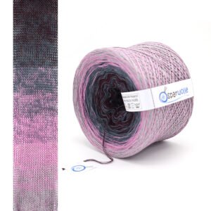 Bobbel Farbverlauf, 50% Baumwolle Sanfter Verlauf