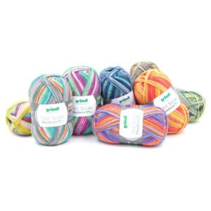 Gründl Sockenwolle, Hot Socks Madena, 4-fach