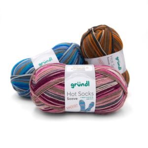 Gründl Sockenwolle, Hot Socks Soave, 4-fach
