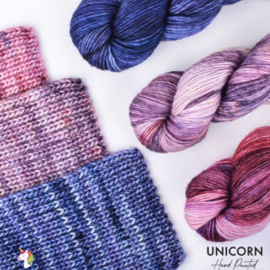 Gazzal Handgefärbte Merinowolle, Unicorn