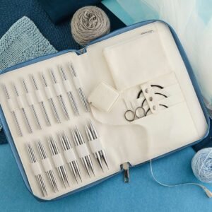 KnitPro Nova Grande Set Austauschbares Nadelspitzen Set 3,00 – 12,00 mm 13 cm