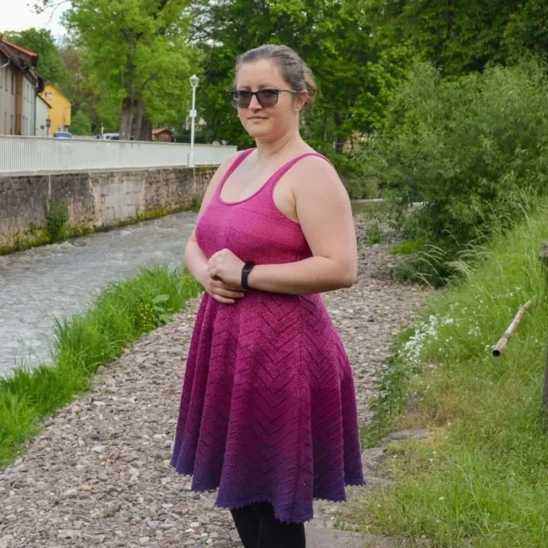 [MU0XX-KL] Mulberry Summer Kleid Tunesisches Häkelset